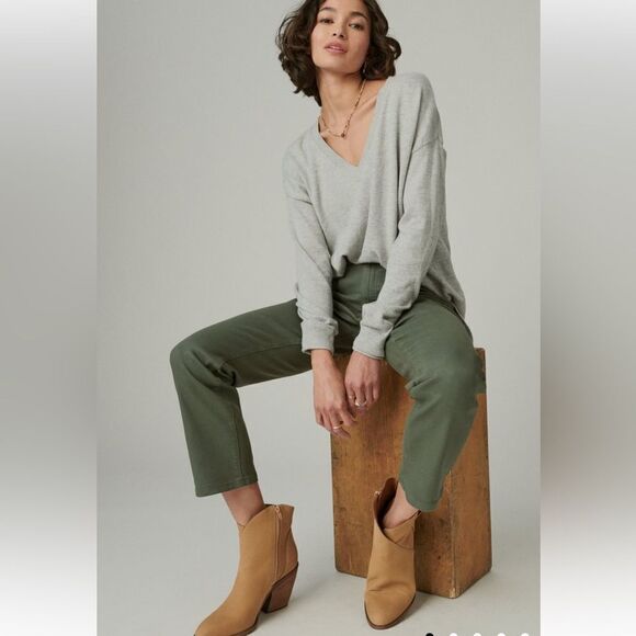 Breakers 24 Camo Olive Moth Army Green Stretch Denim Jeans - Picture 13 of 13